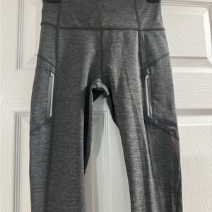 Athleta Heathered Gray Leggings